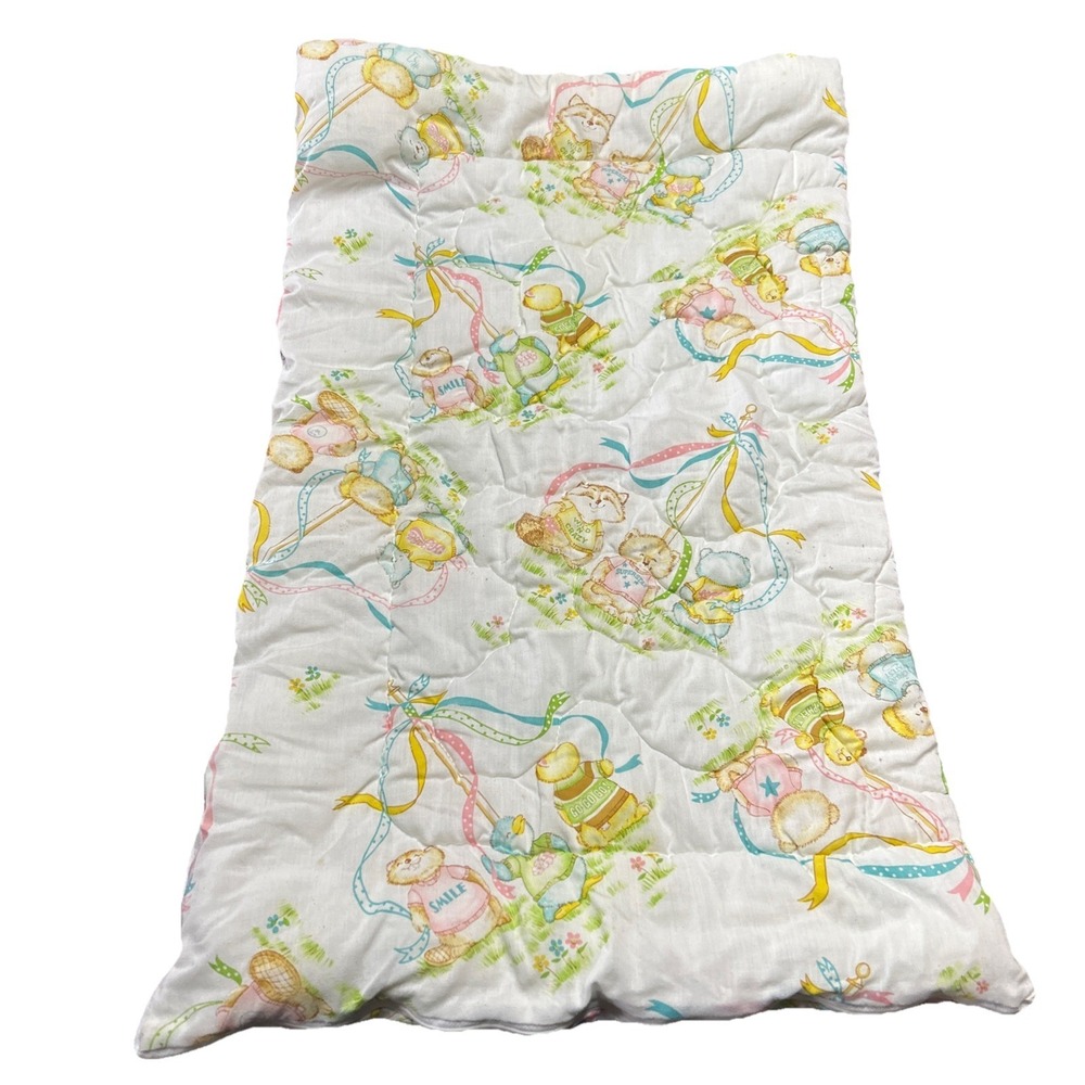 Vintage Baby‎ Toddler Sleeping Bag Yellow Ducks Boy Girl Sun Flowers Woodland